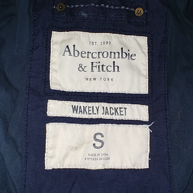 Abercrombie&Fitch(アバクロンビーアンドフィッチ)の【美品】アバクロンビー&フィッチ　「WAKELY JACKET」Ｓ メンズのジャケット/アウター(ミリタリージャケット)の商品写真