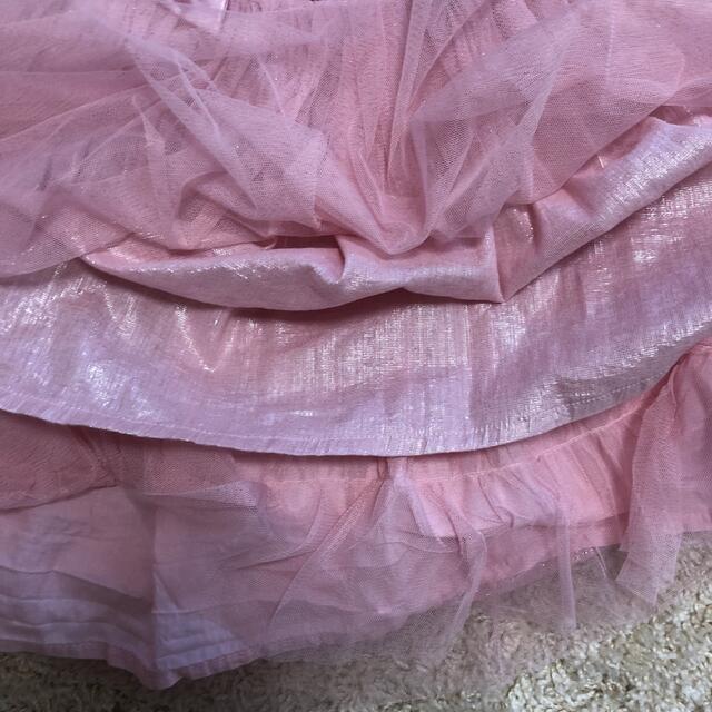 お値下げ！ピンクドレス ワンピース　100cm キッズ/ベビー/マタニティのキッズ服女の子用(90cm~)(ドレス/フォーマル)の商品写真