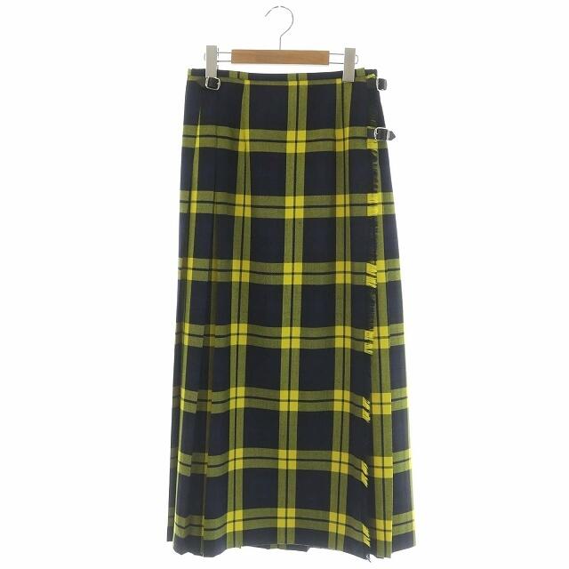 オニール オブ ダブリン 19AW チェック柄ラップスカート ロング
