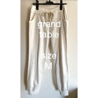 グランターブル grand table 異素材MIX ジョガーパンツ Mサイズ(カジュアルパンツ)