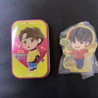 ボウダンショウネンダン(防弾少年団(BTS))のバラ売り可⭐︎Tiny Tan アクリルチャーム＆キャンディ缶 J-HOPE(アイドルグッズ)