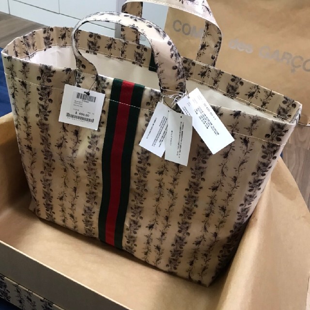 COMME des GARCONS - 【値下げ】未使用品 GARCONS GUCCI コラボバッグ