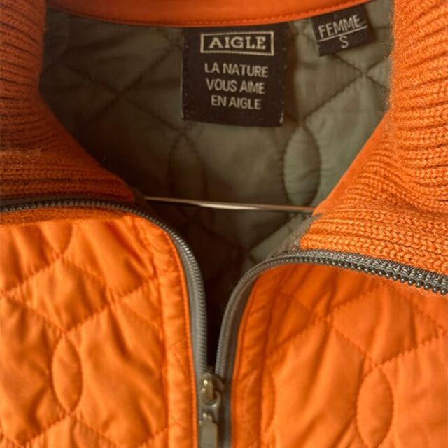 AIGLE(エーグル)のエーグル ダウンジャケット サイズS　JUB-68 レディースのジャケット/アウター(ダウンジャケット)の商品写真
