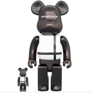 メディコムトイ(MEDICOM TOY)のBE@RBRICK MEDICOM TOY PLUS BLACK CHROME (その他)