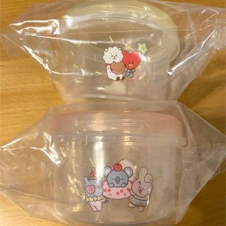 ボウダンショウネンダン(防弾少年団(BTS))のBT21 一番くじ　ストックコンテナ　2個セット(キャラクターグッズ)