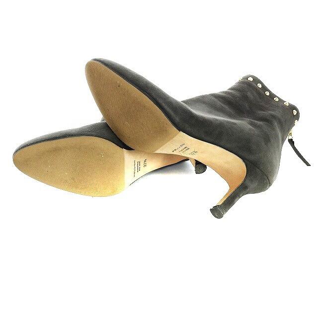 PELLICO(ペリーコ)のペリーコ TAXI ショートブーツ ブーティスタッズ 37.5 24.5cm 黒 レディースの靴/シューズ(ブーツ)の商品写真