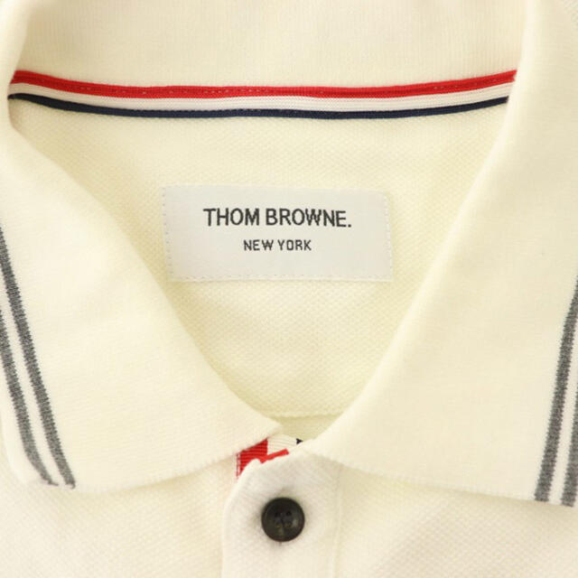 最安値豊富な THOM BROWNE - トムブラウン THOM BROWNE ポロシャツ