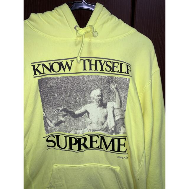 【2022春夏新色】 Supreme - Supreme Know Sweatshirt Hooded Thyself パーカー