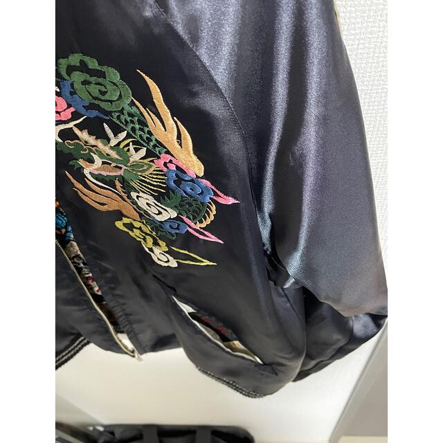 東洋エンタープライズ(トウヨウエンタープライズ)の東洋スカジャン刺繍　リバーシブル メンズのジャケット/アウター(スカジャン)の商品写真