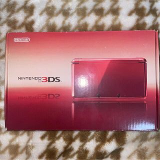 ニンテンドー3DS(ニンテンドー3DS)のニンテンドー3DS フレアレッド(家庭用ゲーム機本体)