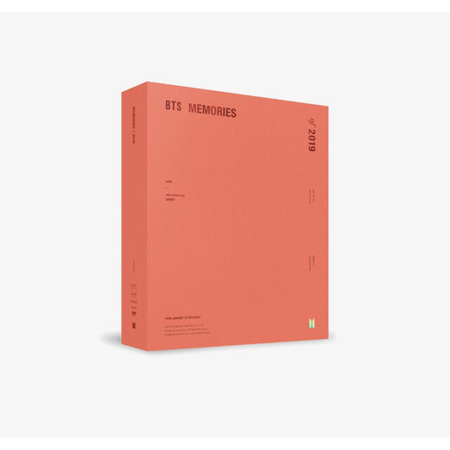 BTS MEMORIES OF 2019 DVD