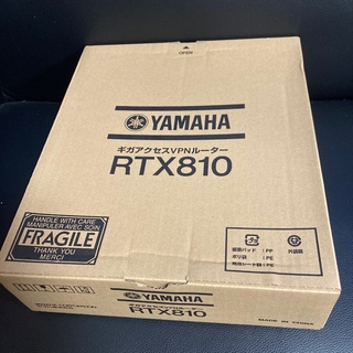 ヤマハ(ヤマハ)の新品未開封◆RTX8102台　ギガアクセスVPNルーター(PC周辺機器)