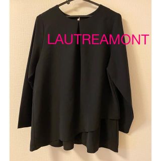 ロートレアモン(LAUTREAMONT)のLAUTREAMONT ロートレアモン 黒　長袖　カットソー(カットソー(長袖/七分))