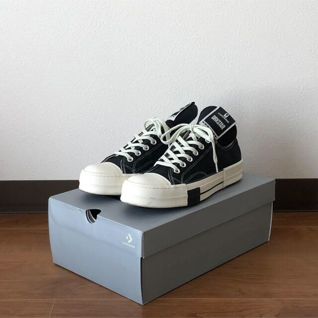 RICK OWENS × CONVERSE DRK STAR 26.5cmスニーカー