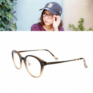 Zoff 田中里奈デザイン ボストンメガネ