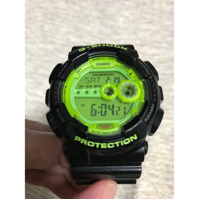 G-SHOCK 腕時計 GD-100SC -6JF クレイジーカラーズ【G】