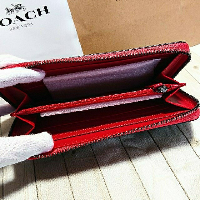 COACH - 正規品 新品未使用 コーチ 長財布 チェリー さくらんぼ