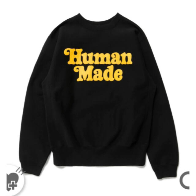 human made スウェット　黒　XL