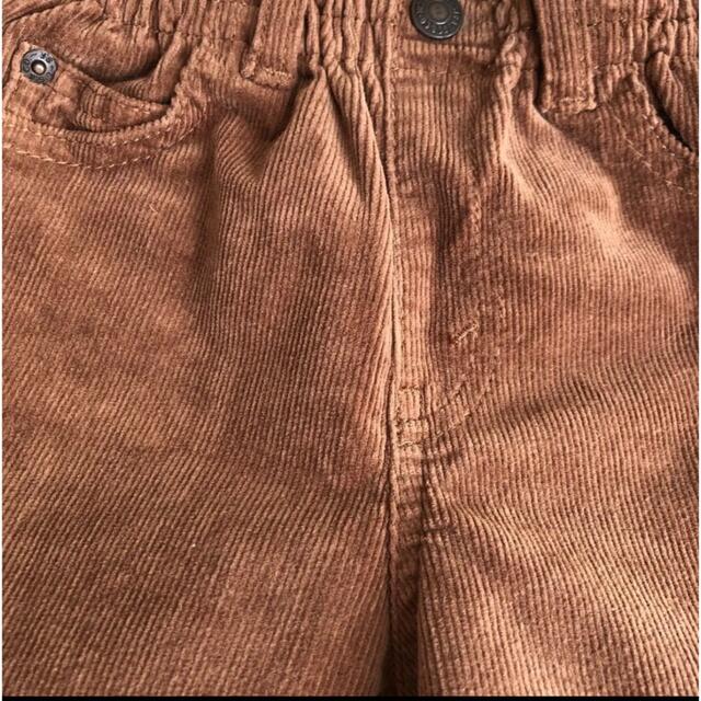 Levi's(リーバイス)の80 リーバイズ　コーデュロイ　ブラウン　パンツ　ズボン　キッズ　ベビー　半額 キッズ/ベビー/マタニティのベビー服(~85cm)(パンツ)の商品写真