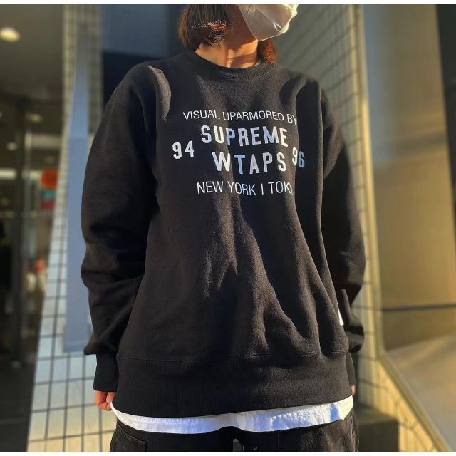 Supreme WTAPS シュプリーム ダブルタップス クルーネック-