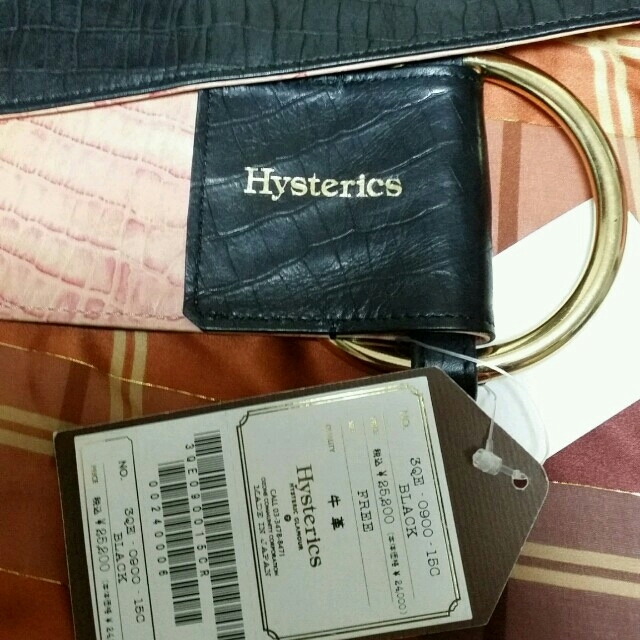 HYSTERICS(ヒステリックス)のあさぽん様専用☆Hystericsヒステリック新品25,000円タグ付きベルト レディースのファッション小物(ベルト)の商品写真