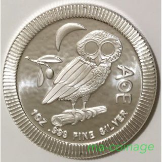 完全未使用! クリスタル フクロウ 銀貨 人気定番の virtual2021