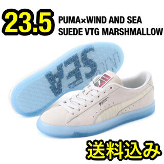 ウィンダンシー(WIND AND SEA)の【即完売サイズ】PUMA WIND AND SEA SUEDE VTG 23.5(スニーカー)