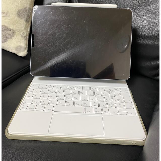 iPad(アイパッド)のセルラー iPad Air4  SIMフリー 64GB ペンシル キーボード スマホ/家電/カメラのPC/タブレット(タブレット)の商品写真
