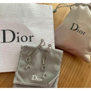 クリスチャンディオール(Christian Dior)のCDディオールロゴきらきらピアス(ピアス)