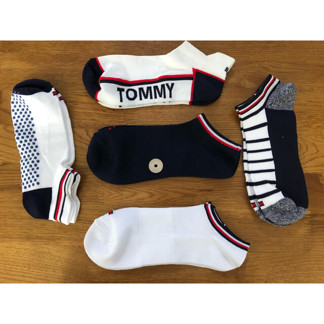 TOMMY HILFIGER(トミーヒルフィガー)の新品トミーヒルフィガーTOMMY HILFIGERレディース5足セット418 レディースのレッグウェア(ソックス)の商品写真