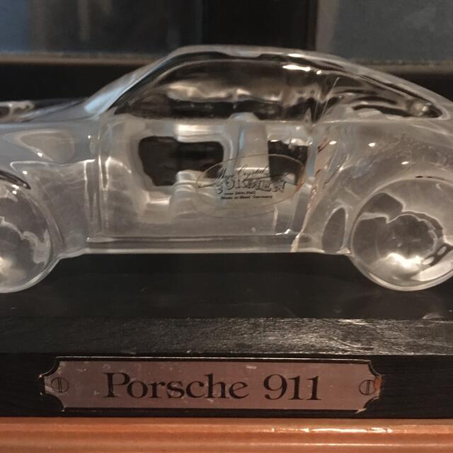 ポルシェ　911 クリスタルガラス　置物 1