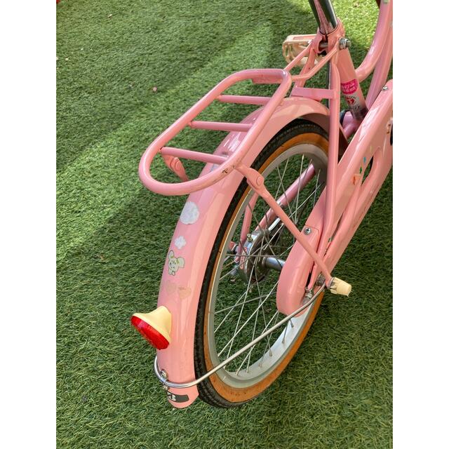 子供自転車　ブリヂストン　ハッチ　18インチ　ピンク　女の子