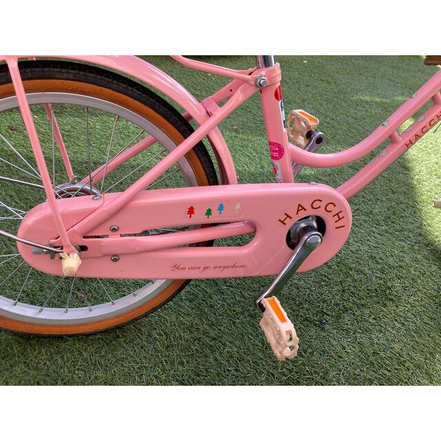 子供自転車　ブリヂストン　ハッチ　18インチ　ピンク　女の子