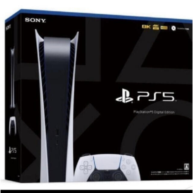 PlayStation 5　デジタル・エディション（CFI-1100B01）ゲームソフト/ゲーム機本体