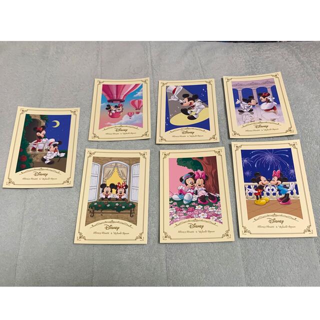 Disney(ディズニー)のディズニー　ポストカード　東京ばな奈 エンタメ/ホビーのおもちゃ/ぬいぐるみ(キャラクターグッズ)の商品写真