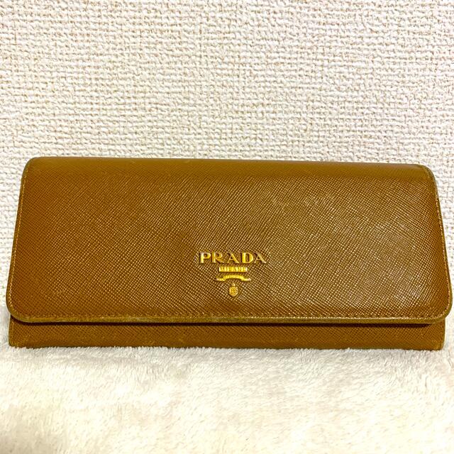 【良好品】小物春夏新作 プラダ PRADA長財布CARAMEL FUOC CAMEL starlabspettacoli.it