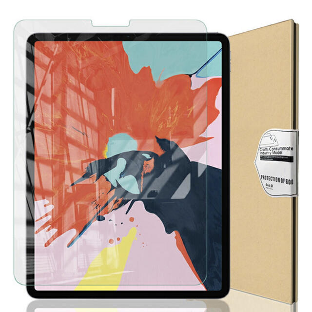 iPad(アイパッド)の★新品★ガラスフィルム★iPad Pro 12.9(3,4,5世代対応)★ スマホ/家電/カメラのスマホアクセサリー(保護フィルム)の商品写真