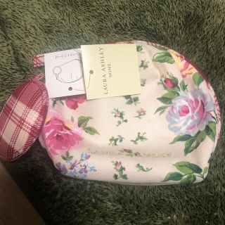 ローラアシュレイ(LAURA ASHLEY)のローラアシュレイ   ポーチ   鏡付き    未使用です。(ポーチ)