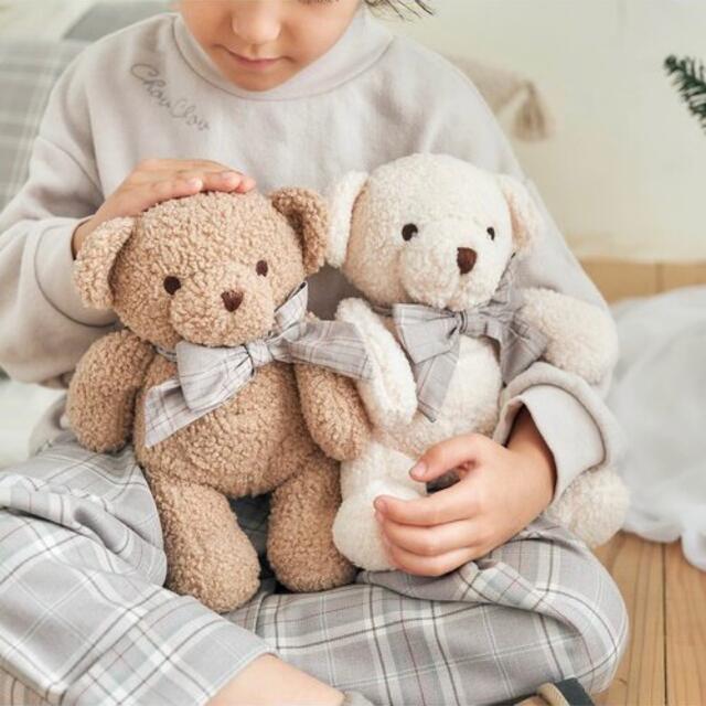 F.O.KIDS(エフオーキッズ)のアプレレクール tiny bear クリスマス限定ぬいぐるみ キッズ/ベビー/マタニティのおもちゃ(ぬいぐるみ/人形)の商品写真