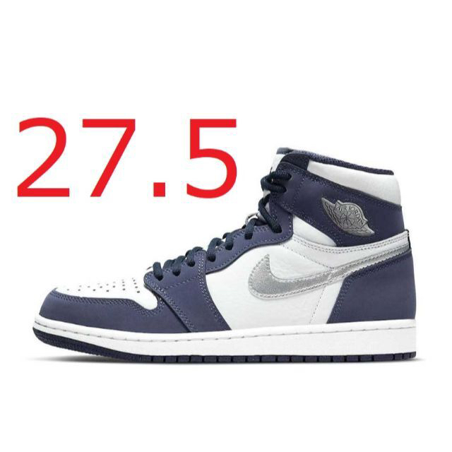 NIKE AIR JORDAN 1 HIGH CO.JP NAVY 27.5cm