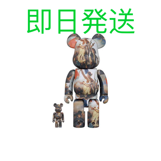 MEDICOM TOY - BE@RBRICK Eugène Delacroix 100％ & 400％の通販 by ...