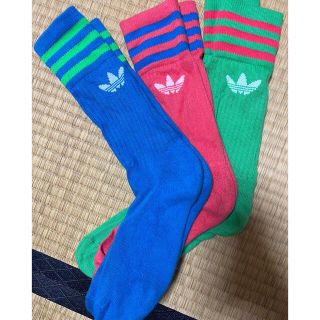 アディダス(adidas)のadidas 靴下 3足セット(ソックス)