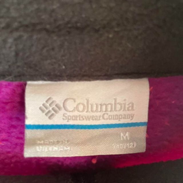 Columbia(コロンビア)の【コロンビア】USA IMPORT フリース　M レトロ 古着女子 レディースのトップス(その他)の商品写真