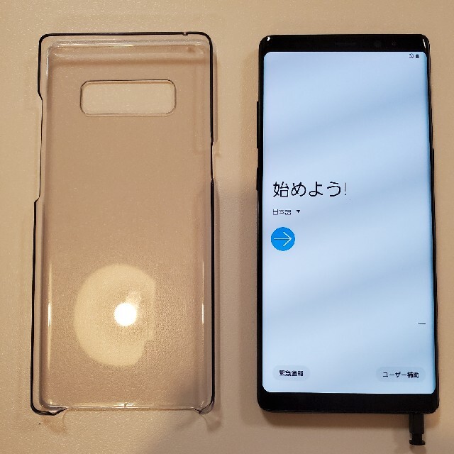 Galaxy(ギャラクシー)のGalaxy Note8 SC-01K スマホ/家電/カメラのスマートフォン/携帯電話(スマートフォン本体)の商品写真