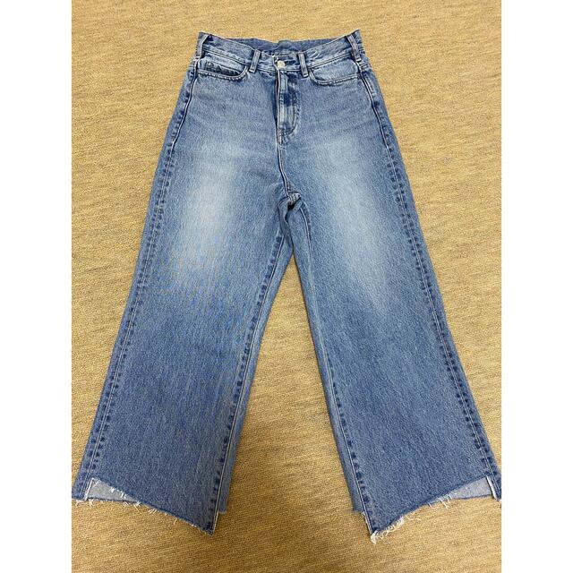 L'Appartement cropped wide denim  26 未使用