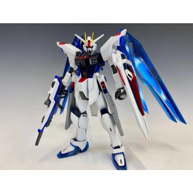 1番くじ　ガンプラ　a賞　mg フリーダムガンダム　ソリッドクリア