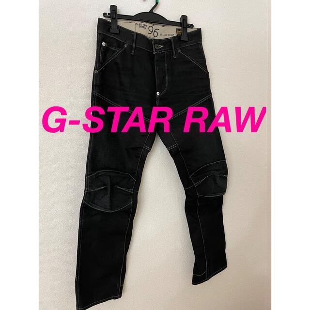 G-STAR RAW(ジースター)のジースターロゥ　HERITAGE EMBRO TAPERED ブラック　デニム レディースのパンツ(デニム/ジーンズ)の商品写真