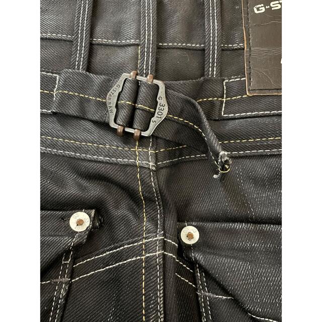 G-STAR RAW(ジースター)のジースターロゥ　HERITAGE EMBRO TAPERED ブラック　デニム レディースのパンツ(デニム/ジーンズ)の商品写真