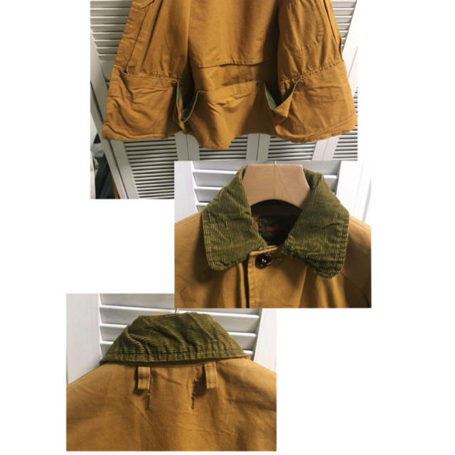 70s 70年代ヴィンテージUSAダック地ハンティングジャケット メンズのジャケット/アウター(カバーオール)の商品写真
