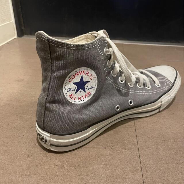 CONVERSE(コンバース)のコンバース　オールスター　ハイカット　スニーカー　グレー　26.5cm メンズの靴/シューズ(スニーカー)の商品写真